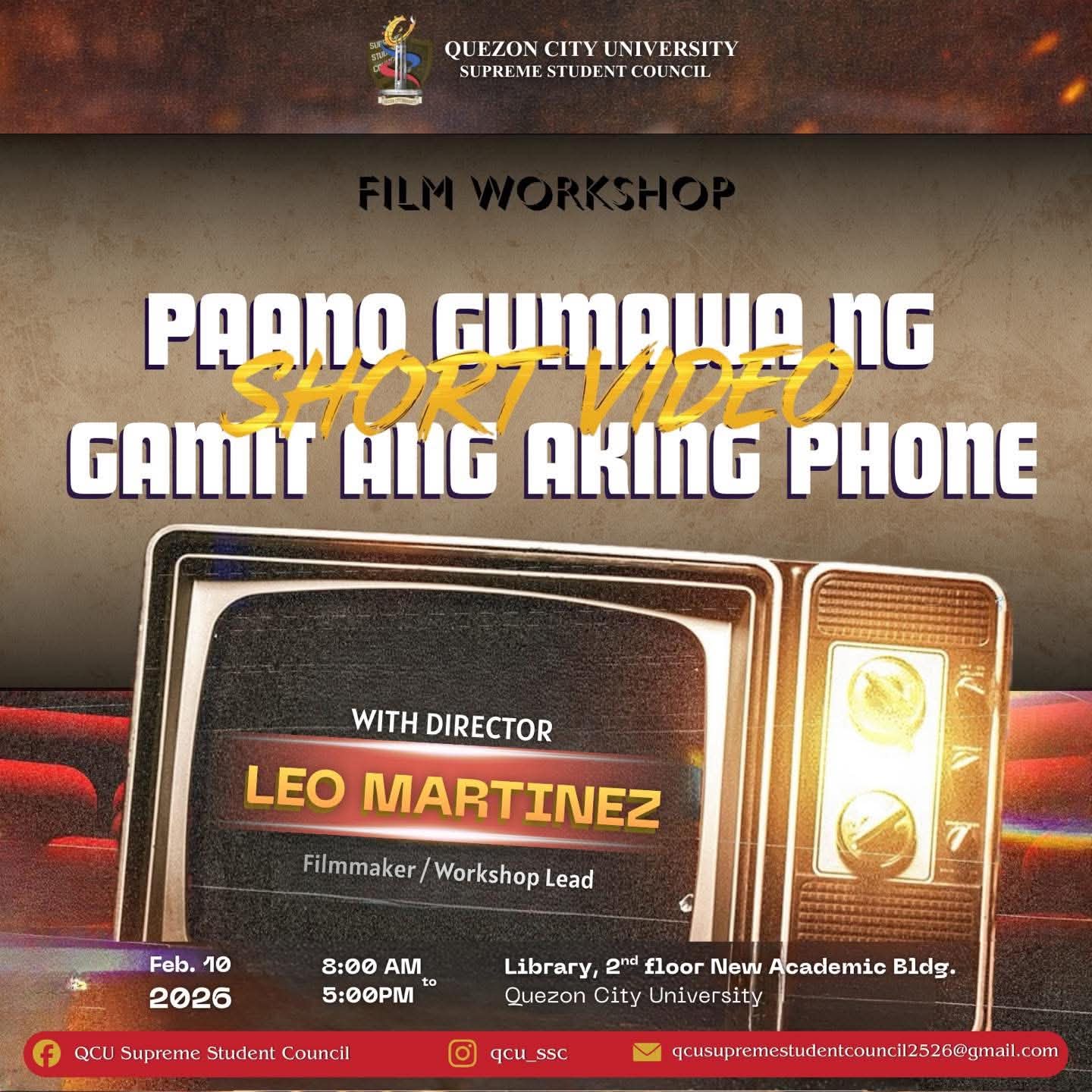 Film Workshop: Paano gumawa ng short video gamit ang aking phone