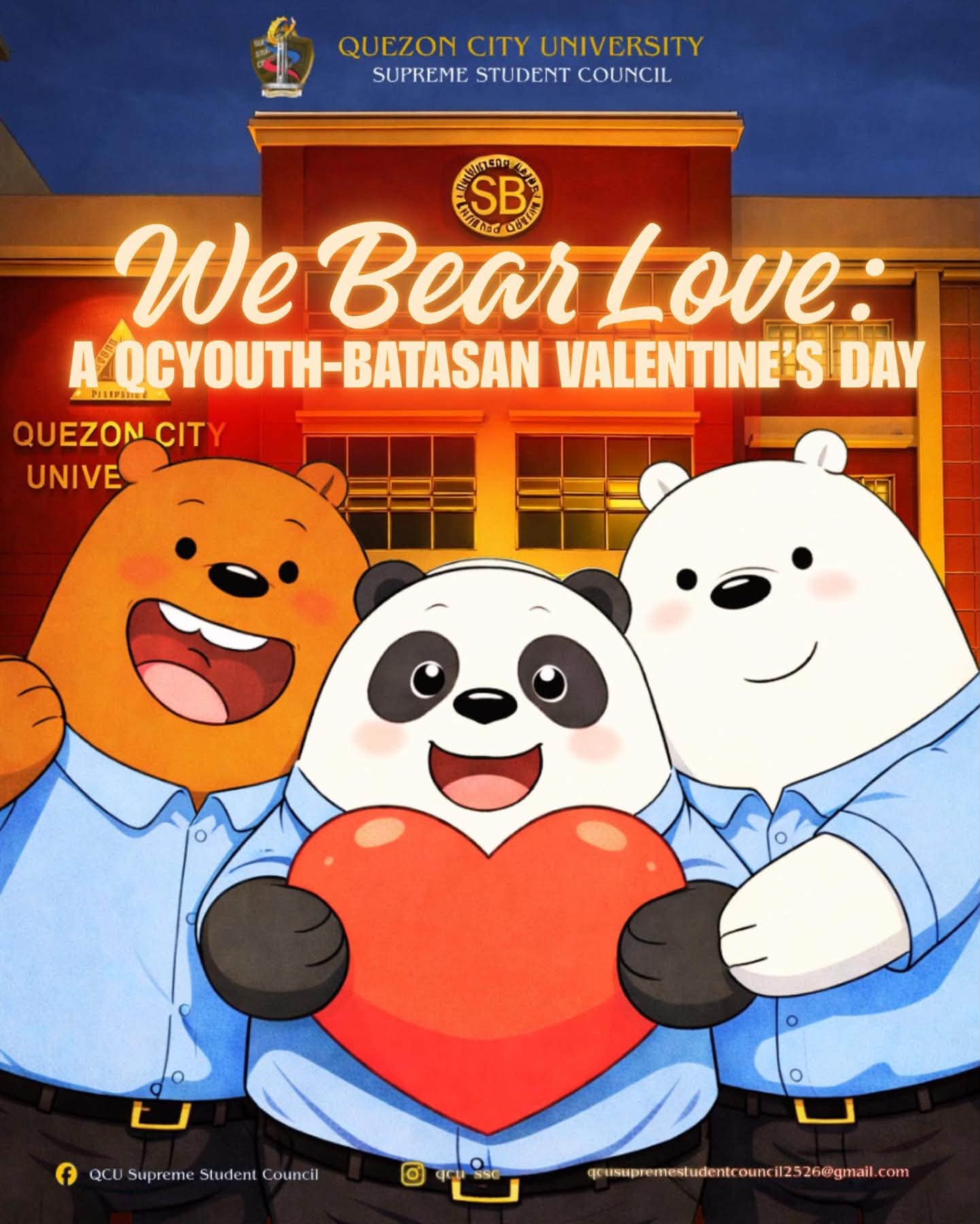 We Bear Love: A QCYouth-Batasan Valentine's Day